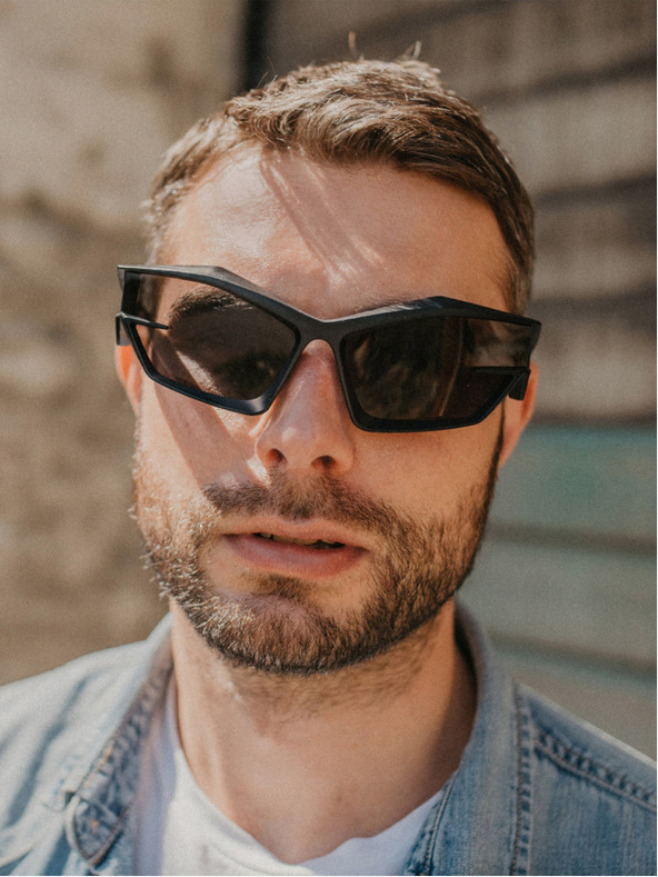 VEYREY VeyRey Слънчеви очила Unisex Futuristic Calictor Black Universal