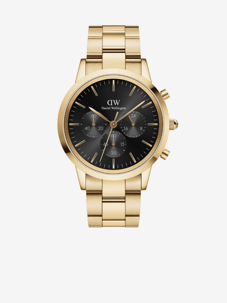 Daniel Wellington Мъжки златен часовник Daniel Wellington Iconic