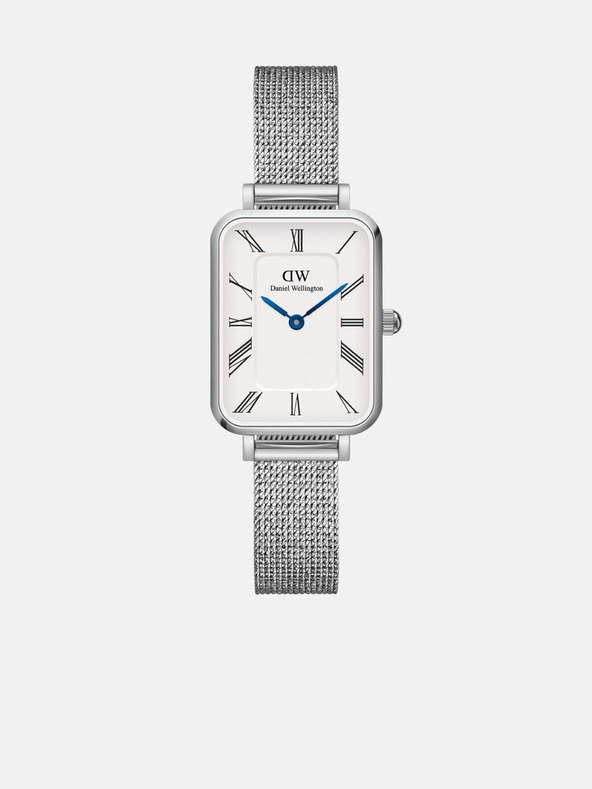 Daniel Wellington Дамски часовник Daniel Wellington mesh Quadro Sterling silver