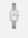 Daniel Wellington Дамски часовник Daniel Wellington mesh Quadro Sterling silver