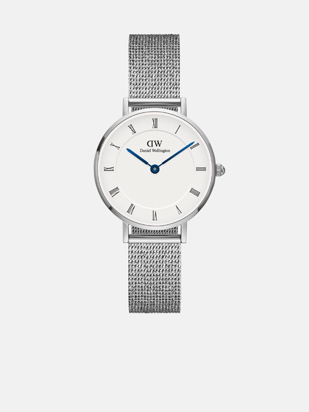 Daniel Wellington Дамски часовник Daniel Wellington Mesh Petite Sterling Silver