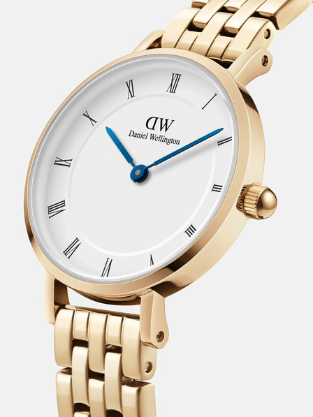 Daniel Wellington Златен дамски часовник Daniel Wellington Petite с 5 връзки
