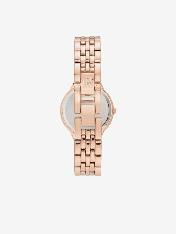 Anne Klein Комплект часовник и верижка от розово злато Anne Klein