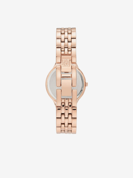 Anne Klein Комплект часовник и верижка от розово злато Anne Klein