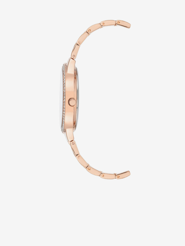 Anne Klein Комплект часовник и верижка от розово злато Anne Klein