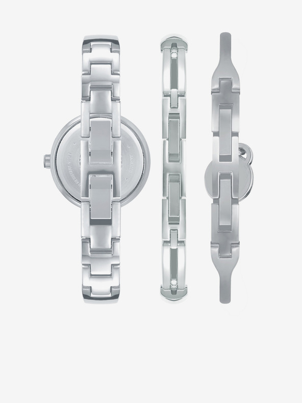 Anne Klein Комплект часовник и гривна от сребро Anne Klein