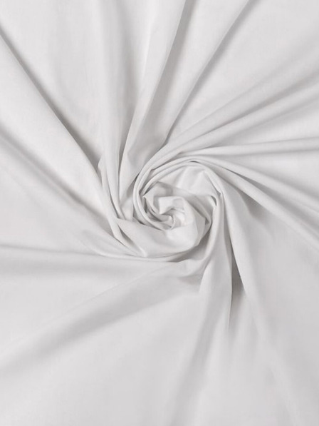 Kvalitex Памучен чаршаф 240x230cm бял Kvalitex