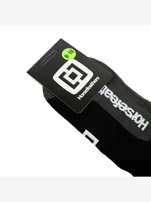 Horsefeathers Cadence Дълги технически функционални чорапи - черни, размер 5 - 7 HORSEFEATHERS