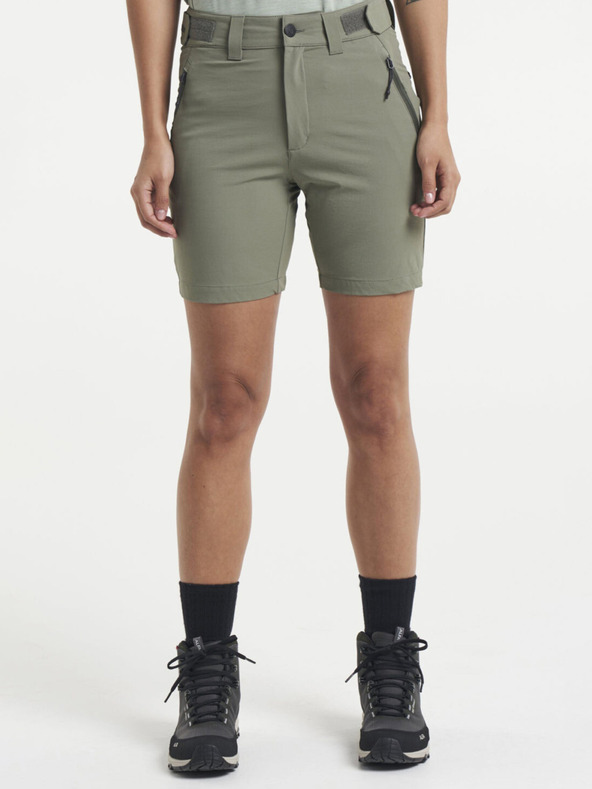 Tenson Дамски къси панталони за открито TENSON TXlite Adventure Shorts W тъмнозелени