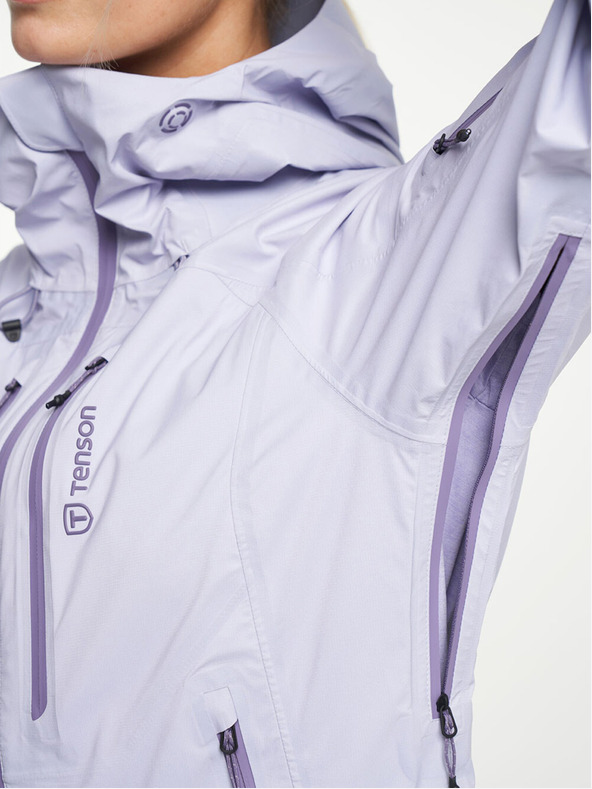 Tenson Дамско яке за открито TENSON TXlite Skagway Shell Jacket W светлолилаво