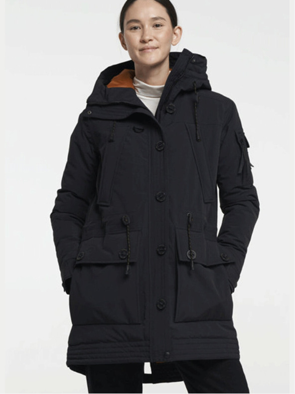 Tenson Дамска зимна стилна парка TENSON Himalaya Limited W черна