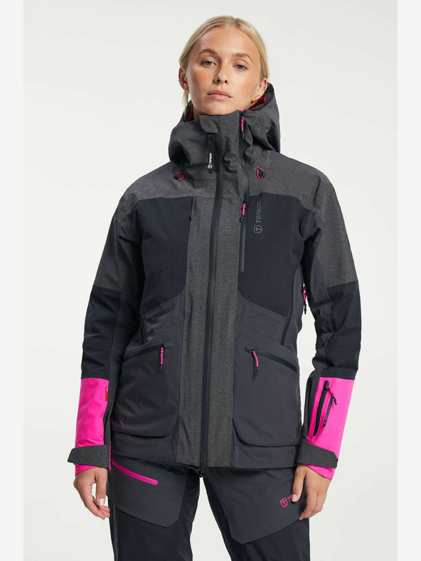Tenson Дамско яке TENSON Touring Shell Jacket W тъмно сиво