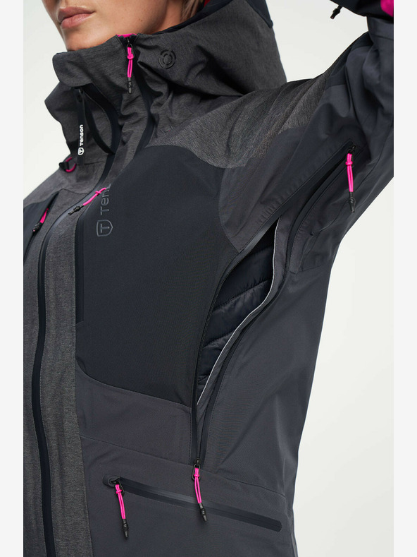 Tenson Дамско яке TENSON Touring Shell Jacket W тъмно сиво