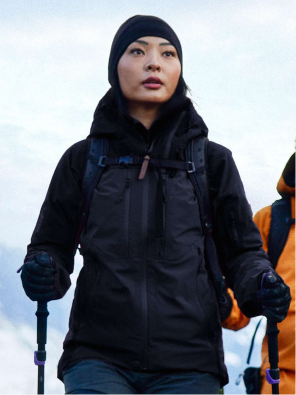 Tenson дамско яке за разходки на открито TENSON Himalaya 3L Shell W черно