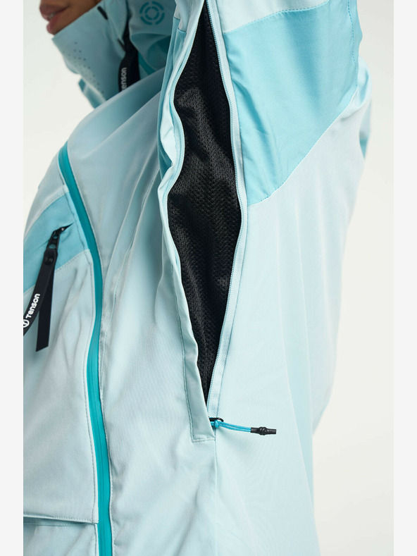Tenson Дамски скиорски пух TENSON Aerismo JackoRak W светло тюркоазен