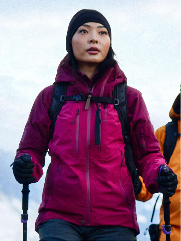 Tenson дамско яке за разходки на открито TENSON Himalaya 3L Shell W лилаво