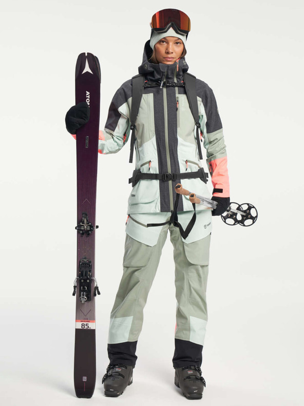 Tenson Дамско яке TENSON Touring Shell Jacket W светлозелено