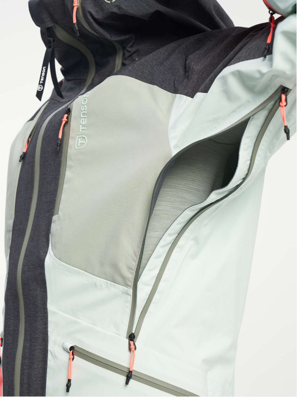 Tenson Дамско яке TENSON Touring Shell Jacket W светлозелено