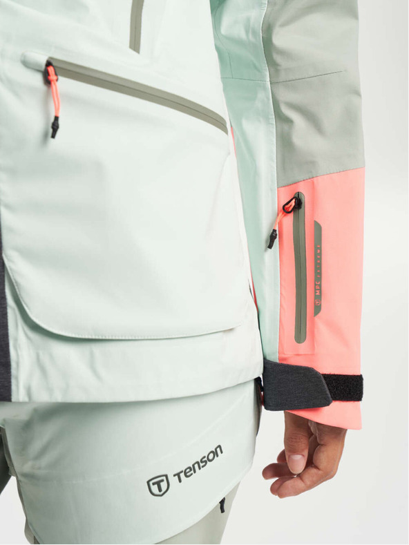 Tenson Дамско яке TENSON Touring Shell Jacket W светлозелено