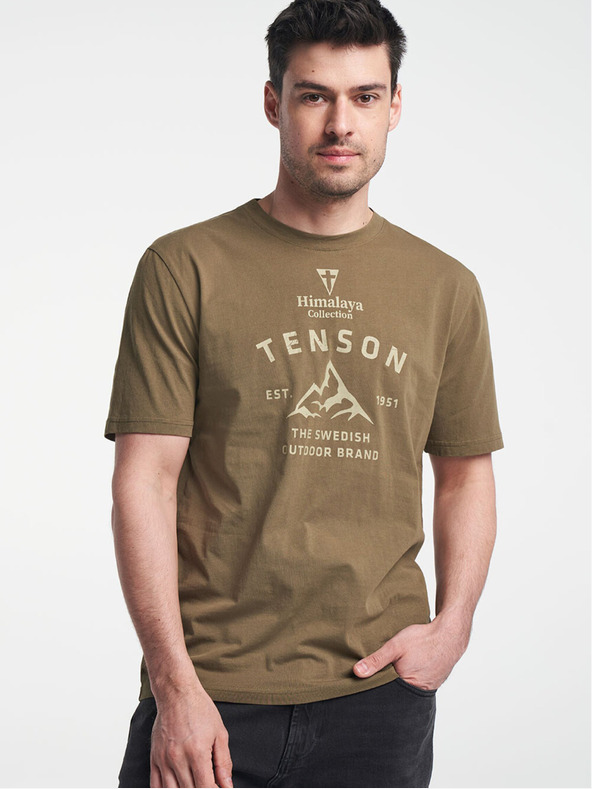 Tenson Мъжка тениска TENSON Himalaya Tee M каки