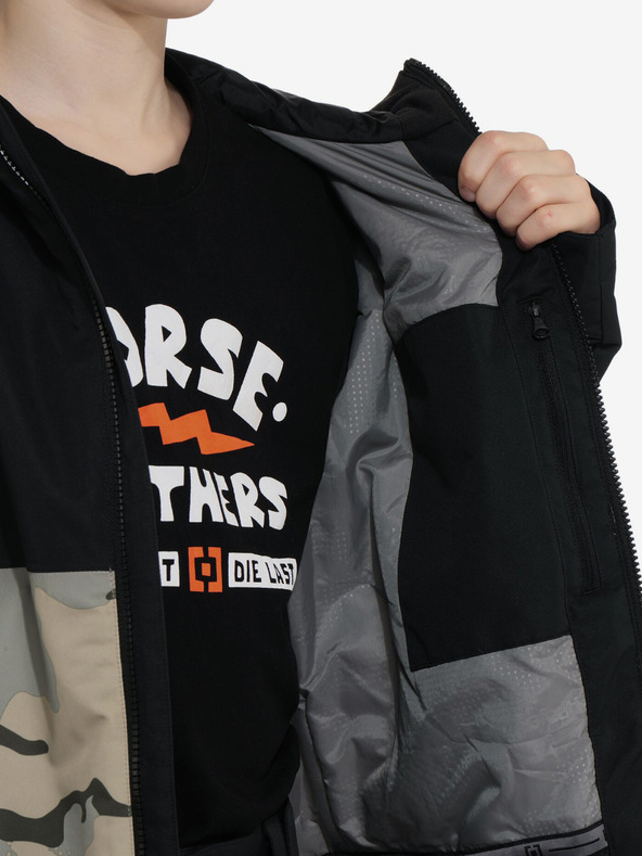 Horsefeathers Детско яке Damien Horsefeathers - черно