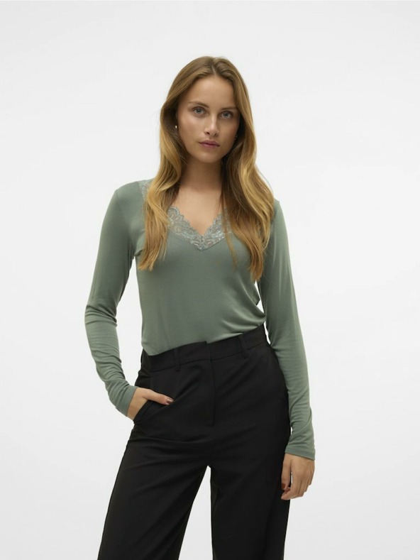 Vero Moda Vero Moda Rosa Зелена дамска тениска