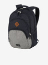 Travelite Тъмносиня раница Travelite Basics Melange Navy/grey