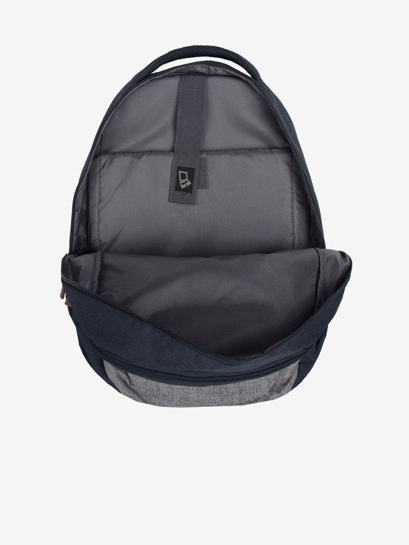 Travelite Тъмносиня раница Travelite Basics Melange Navy/grey