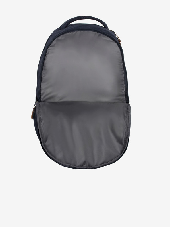 Travelite Тъмносиня раница Travelite Basics Melange Navy/grey