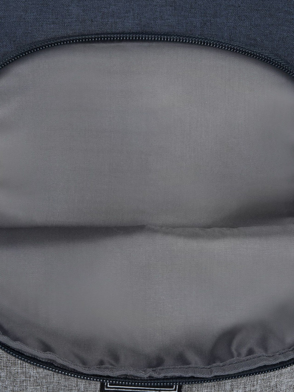 Travelite Тъмносиня раница Travelite Basics Melange Navy/grey