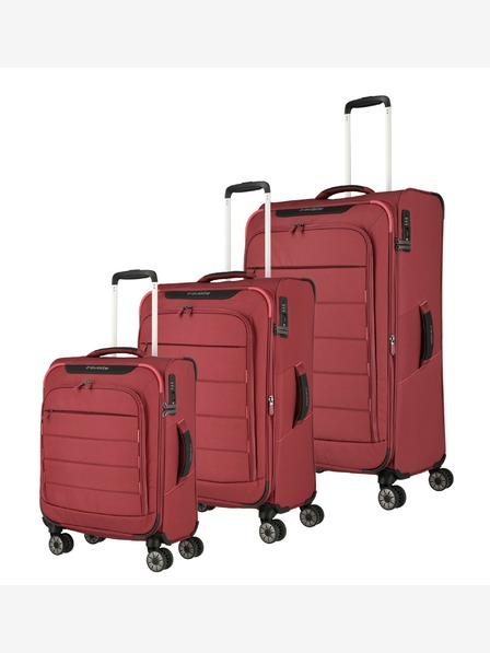 Travelite Travelite Skaii 4w S,M,L - червен