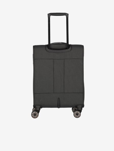 Travelite Тъмно сив пътнически куфар Travelite Viia 4w S