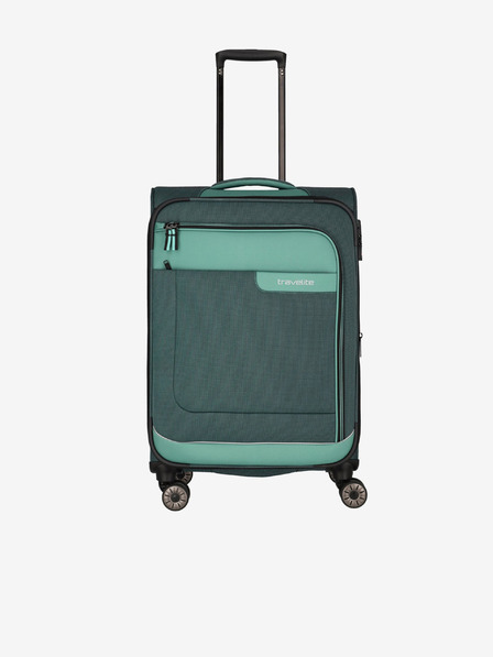 Travelite Зелен куфар Travelite Viia 4w M