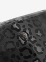 Heys Черен пътнически куфар с шарка Heys Black Leopard S