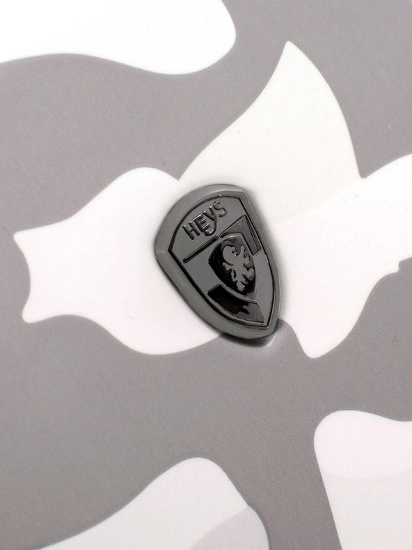 Heys Бял пътнически куфар Heys White Camo M
