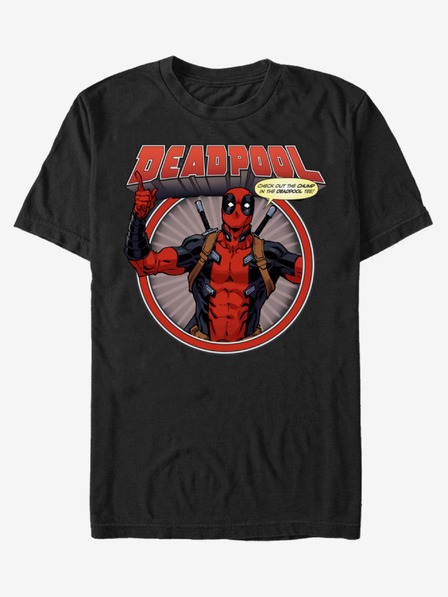 ZOOT.Fan Черна мъжка тениска ZOOT.Fan Marvel Deadpool Chump
