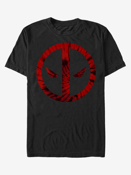 ZOOT.Fan Черна унисекс тениска ZOOT.Fan Marvel Deadpool Tie-Dye