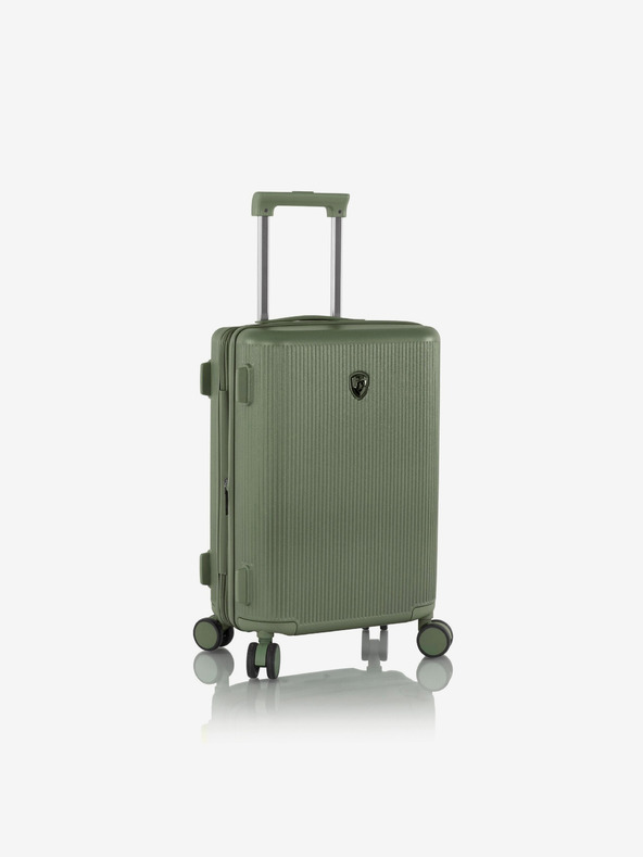 Heys Зелен пътнически куфар Heys Earth Tones S Moss