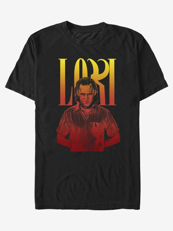 ZOOT.Fan Черна унисекс тениска ZOOT.Fan Marvel Loki