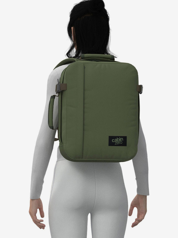 CabinZero Хаки унисекс раница CabinZero Classic Tech (28L)