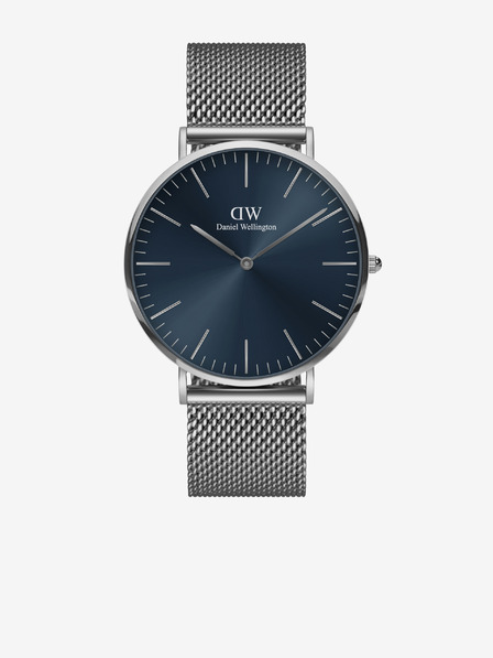 Daniel Wellington Мъжки часовник в сребристо Daniel Wellington часовник CLASSIC