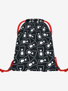 BAAGL  Черна ученическа чанта teribear black Baagl