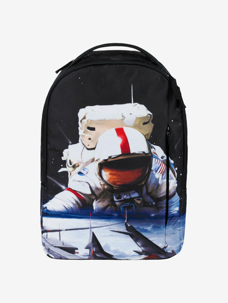 BAAGL  Черна раница Baagl eARTh - Cosmonaut by Caer8th