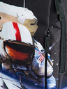 BAAGL  Черна раница Baagl eARTh - Cosmonaut by Caer8th