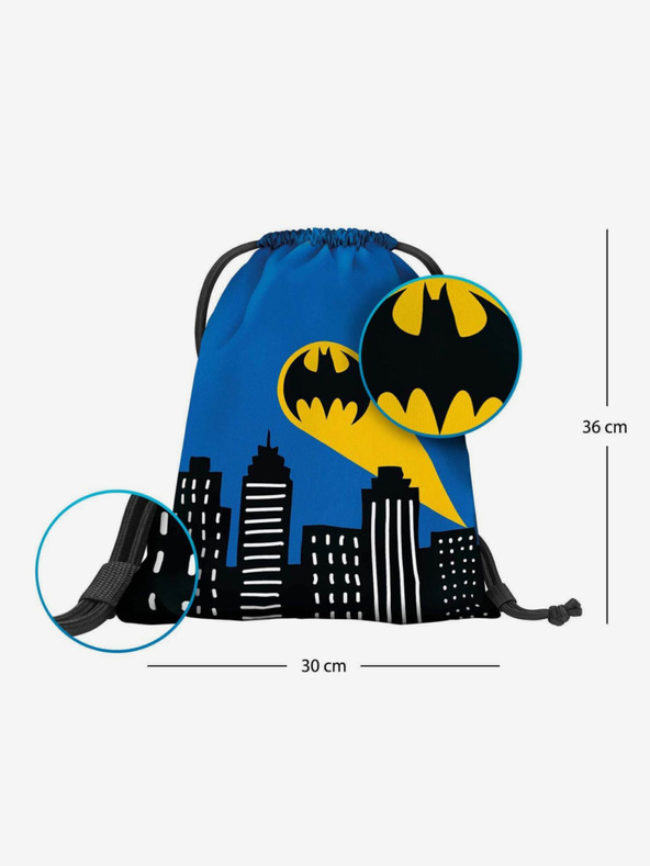 BAAGL  Синя предучилищна чанта Baagl Batman