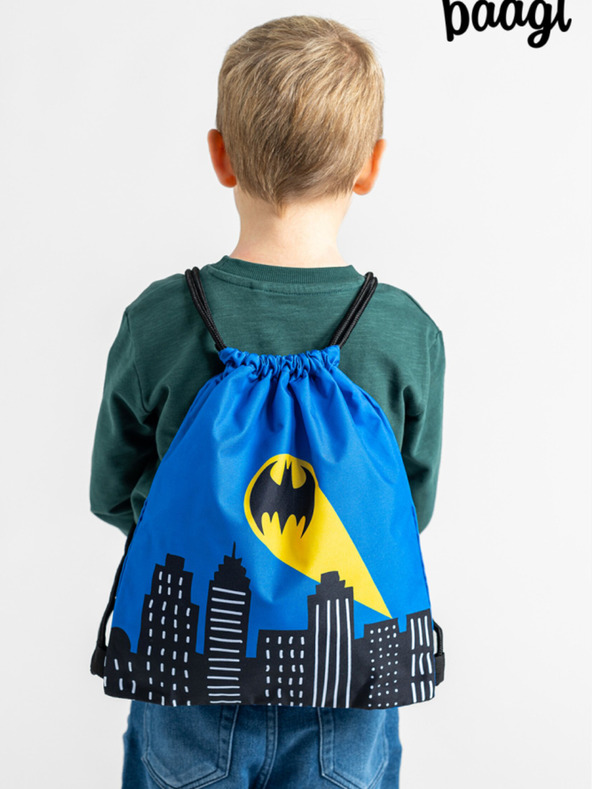 BAAGL  Синя предучилищна чанта Baagl Batman