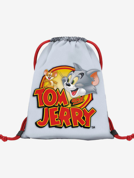 BAAGL  Сива предучилищна чанта Baagl Tom & Jerry