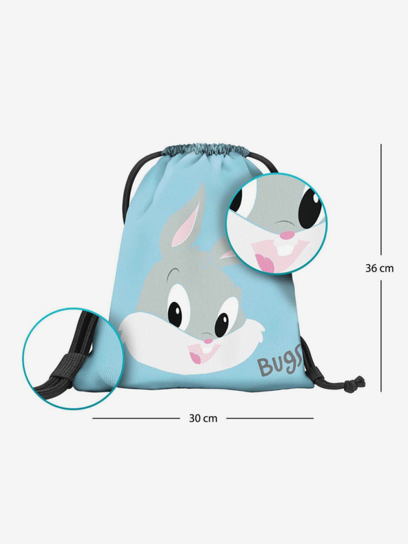 BAAGL  Синя предучилищна чанта Baagl Bugs Bunny