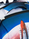 BAAGL  Синя ученическа чанта Baagl Shelly Space Shuttle