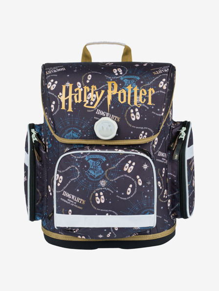 BAAGL  Син ученически несесер Ergo Baagl Harry Potter Pobertův Plánek